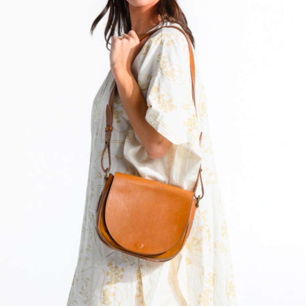 Moore & Giles Pearl Leather Satchel